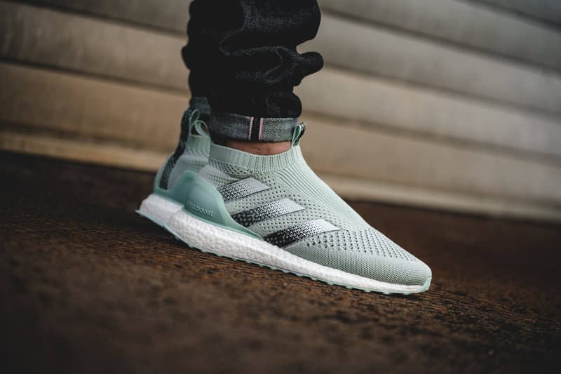 adidas ACE 16+ PureControl UltraBOOST Vapour Green Closer Look