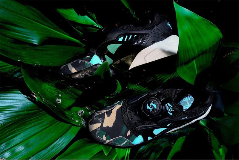 atmos x PUMA Disc Blaze "Night Jungle"