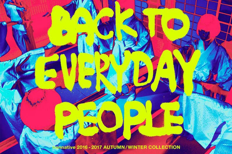  nonnative 2016 秋冬概念影片 - BACK TO EVERYDAY PEOPLE 全貌解禁
