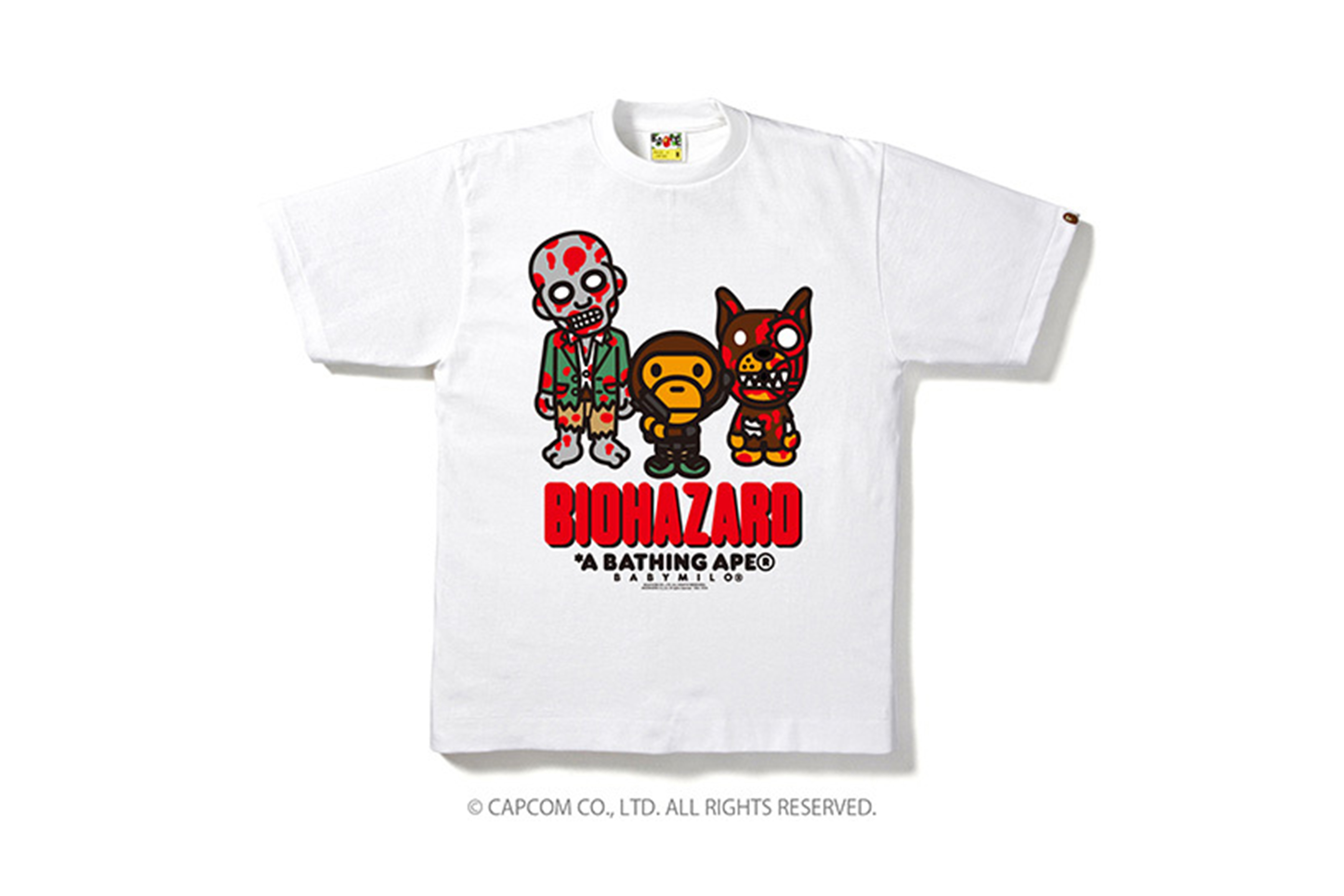 the collaboration between a bathing ape and capcom