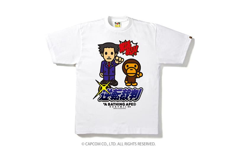 the collaboration between a bathing ape and capcom