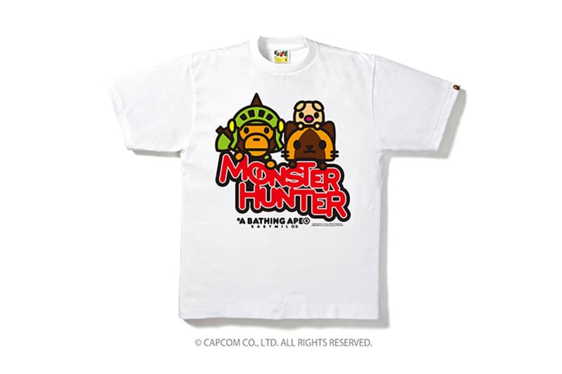 the collaboration between a bathing ape and capcom