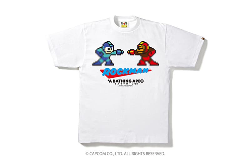 the collaboration between a bathing ape and capcom