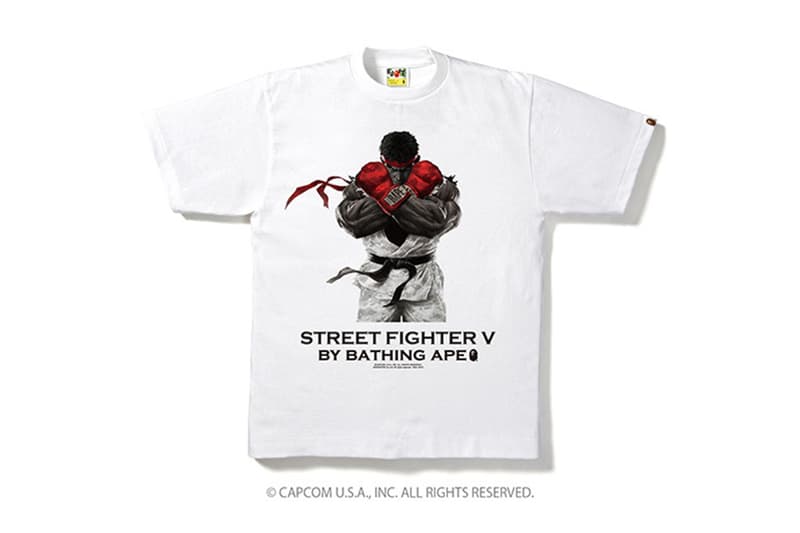 the collaboration between a bathing ape and capcom