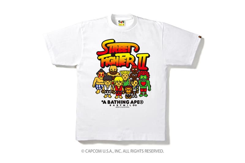 the collaboration between a bathing ape and capcom