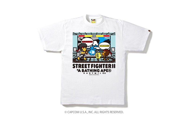 the collaboration between a bathing ape and capcom