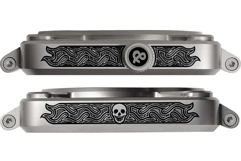 Bell & Ross BR01 Burning Skull 將骷髏暗黑風進行到底