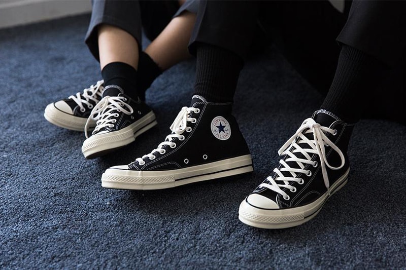 converse all star 70 restock in black color