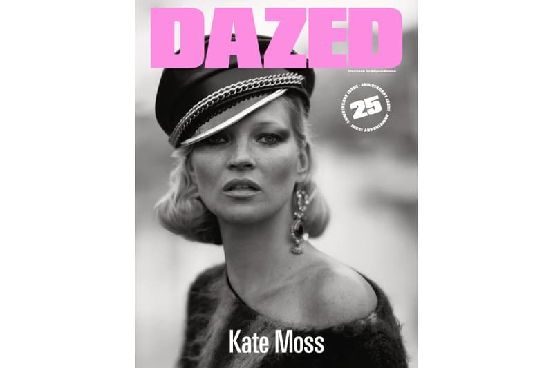 Marilyn Manson Kate Moss and More Cover 'DAZED' 25th Anniversary Issue 