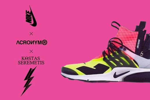 Errolson Hugh 正式公佈 NikeLab × ACRONYM Presto Mid 發售資訊！
