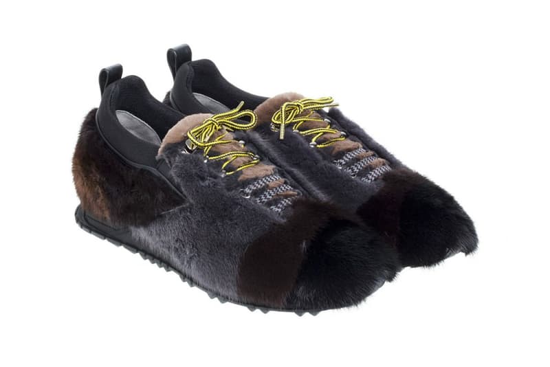 Fendi Fur Sneakers