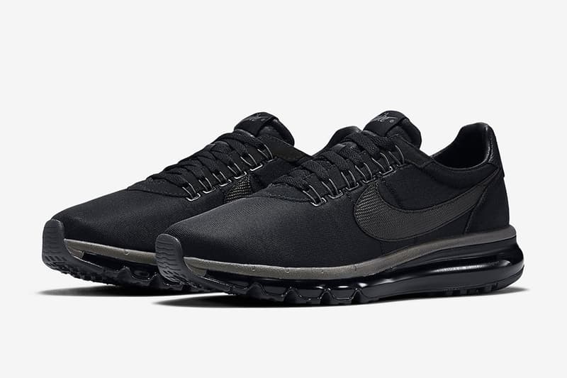 fragment design x nike air max ld zero cool grey and black