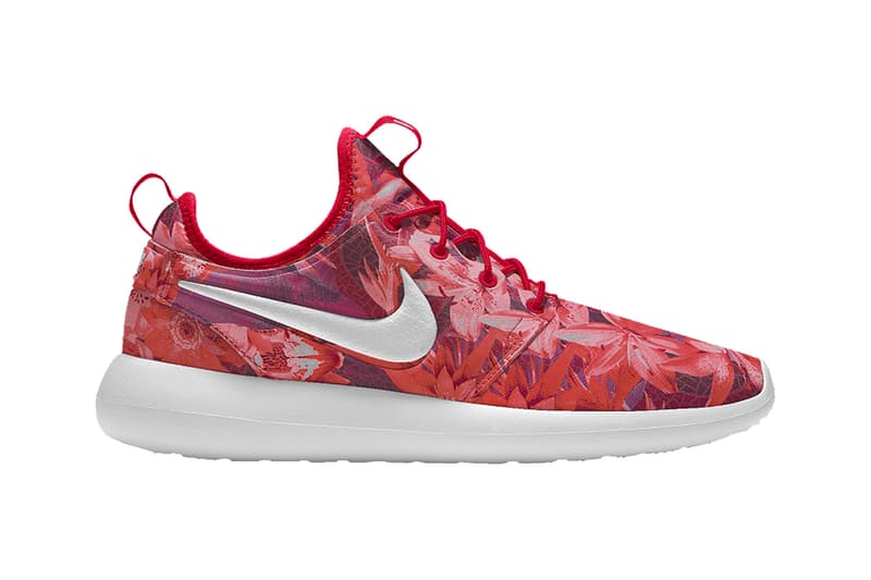 nike roshe two nikeid florals pattern