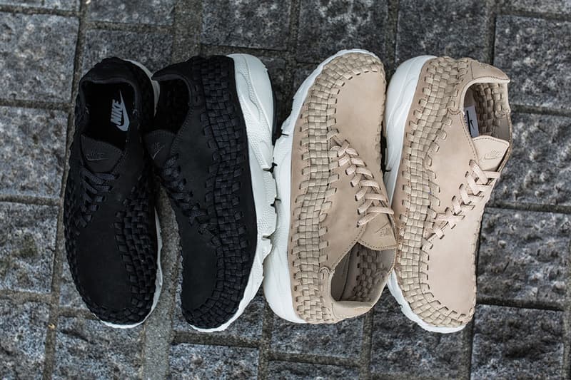 NikeLab Air Footscape Woven NM Linen & Black Closer Look