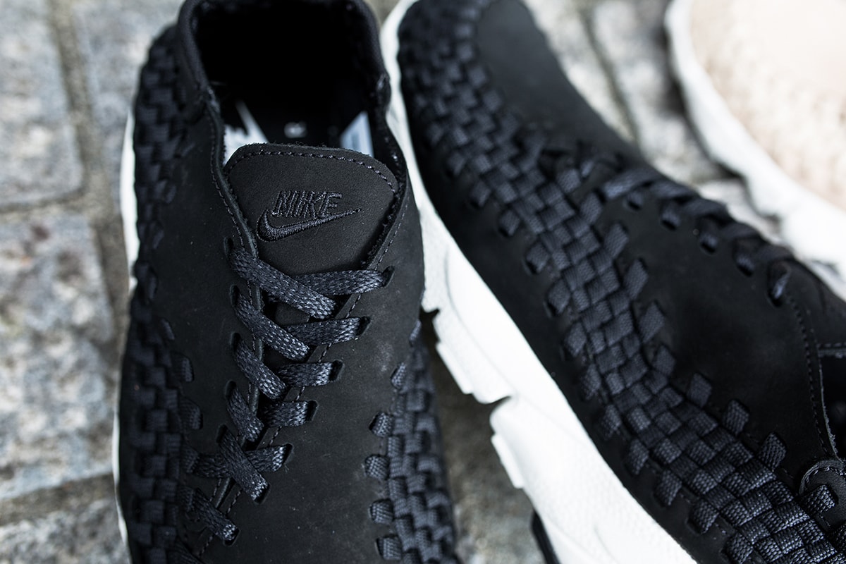 NikeLab Air Footscape Woven NM Linen & Black Closer Look