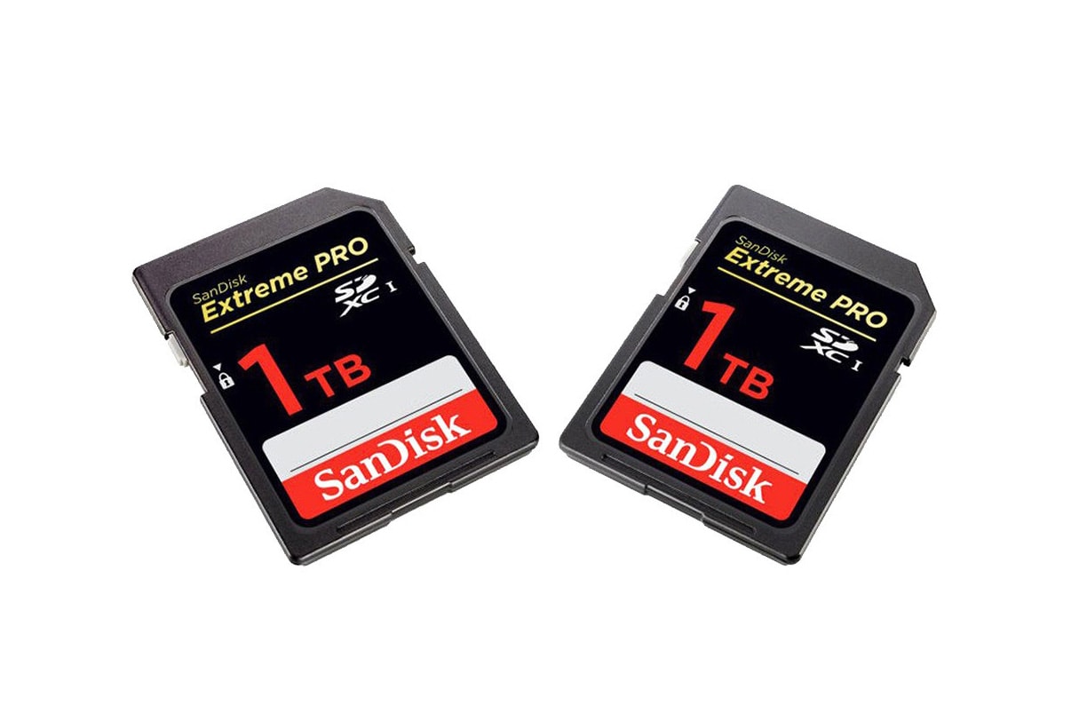 SanDisk 1TB SDXC Memory Card