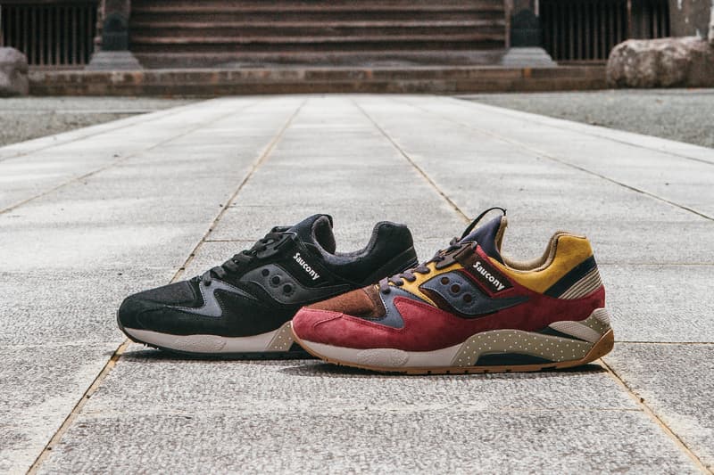 Saucony Originals x BILLY’S Grid 9000 “Nippon” Pack