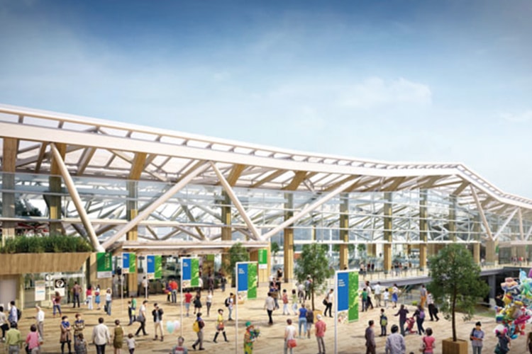 隈研吾操刀-品川新駅 2020 春季開業預定