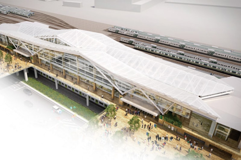 隈研吾操刀－品川新駅 2020 春季開業預定