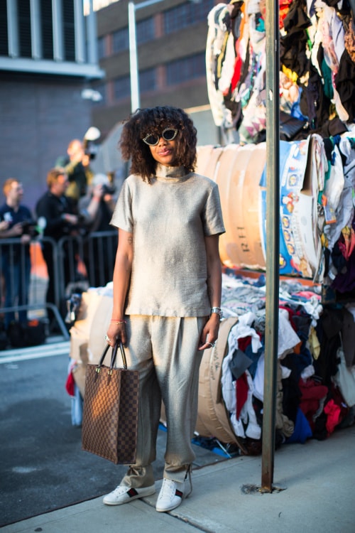 Streetsnaps: Heron Preston「UNIFORM」Spring Street Salt Shed 