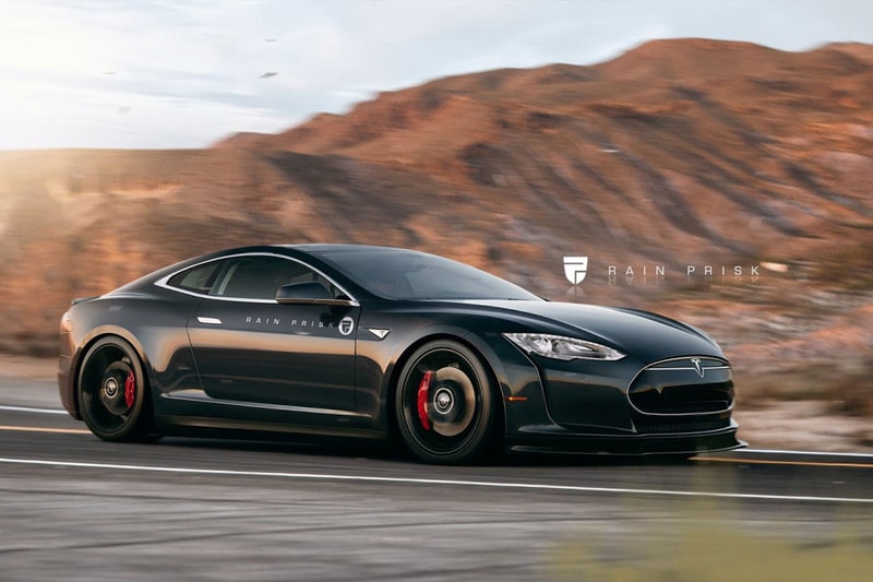 Tesla Model S Coupé 非官方設計圖