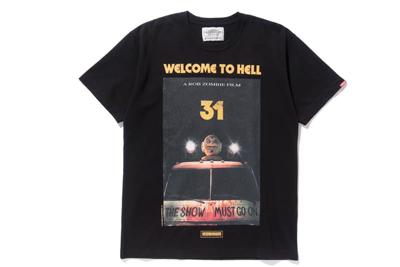 歡迎來到地獄 《31》x NEIGHBORHOOD 聯名紀念 T-shirt 發表