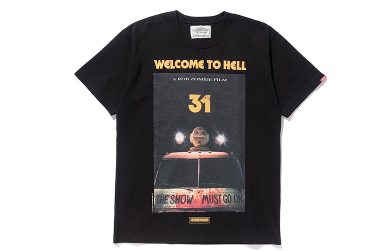 歡迎來到地獄 《31》x NEIGHBORHOOD 聯名紀念 T-shirt 發表