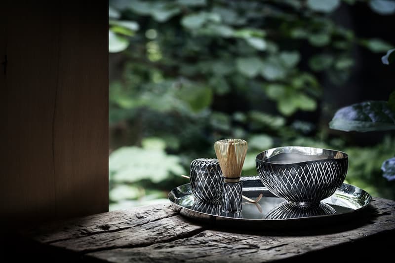 Georg Jensen x 隈研吾 Kusa 純銀日本茶道組合