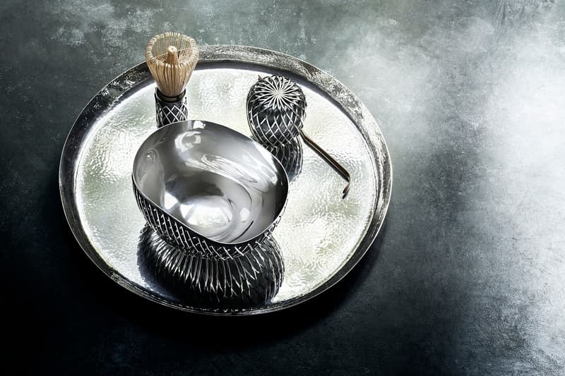 Georg Jensen x 隈研吾 Kusa 純銀日本茶道組合