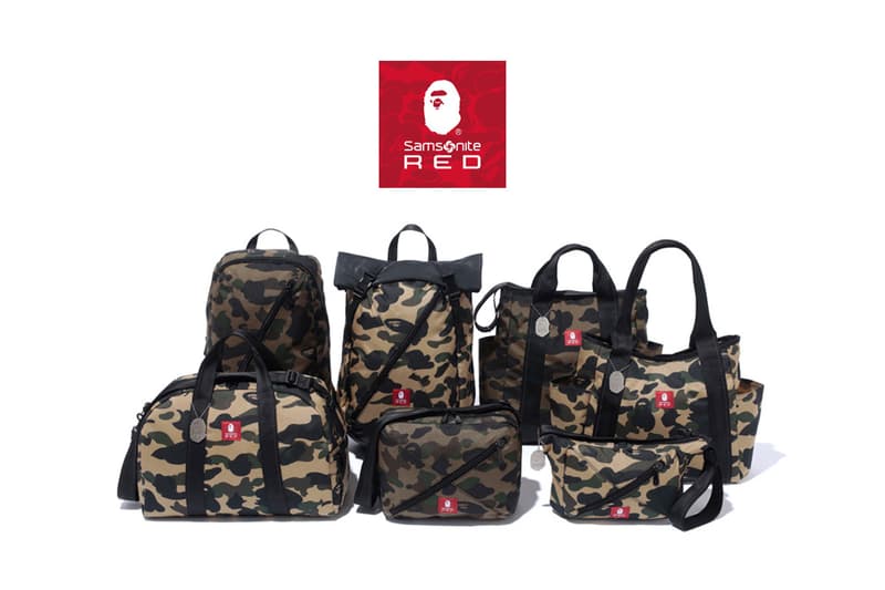 A Bathing Ape x Samsonite RED Collection