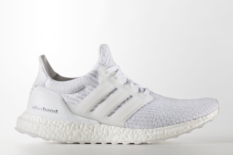 率先預覽 adidas UltraBOOST 3.0 人氣「Triple White」配色 