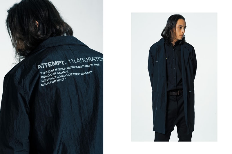 ATTEMPT 2016 Fall/Winter "The Man In A Case" Lookbook