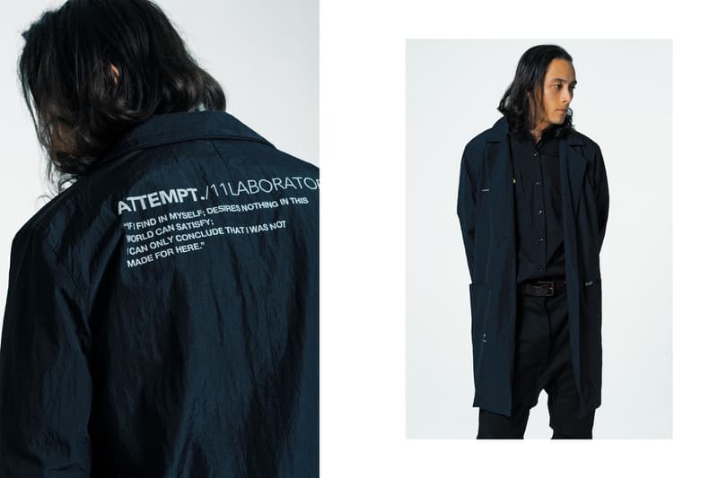 ATTEMPT 2016 Fall/Winter "The Man In A Case" Lookbook