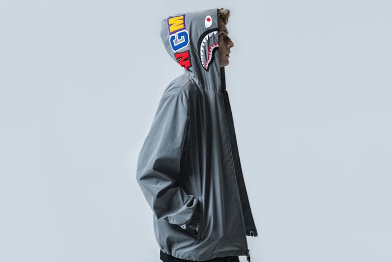 BAPE Reflector Shark Hoodie Jacket