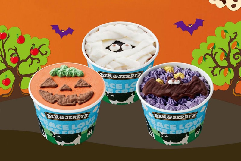 ben and jerrys halloween mini ice cup cake