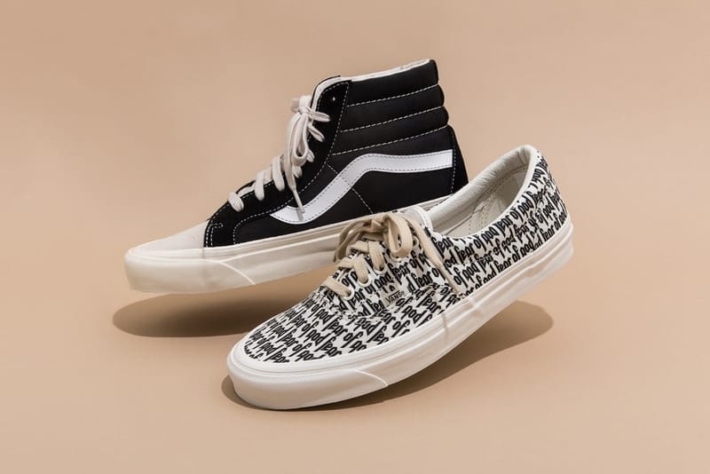 vans era x fear of god