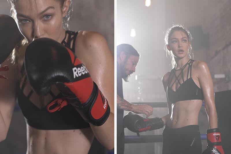 Gigi Hadid Reebok