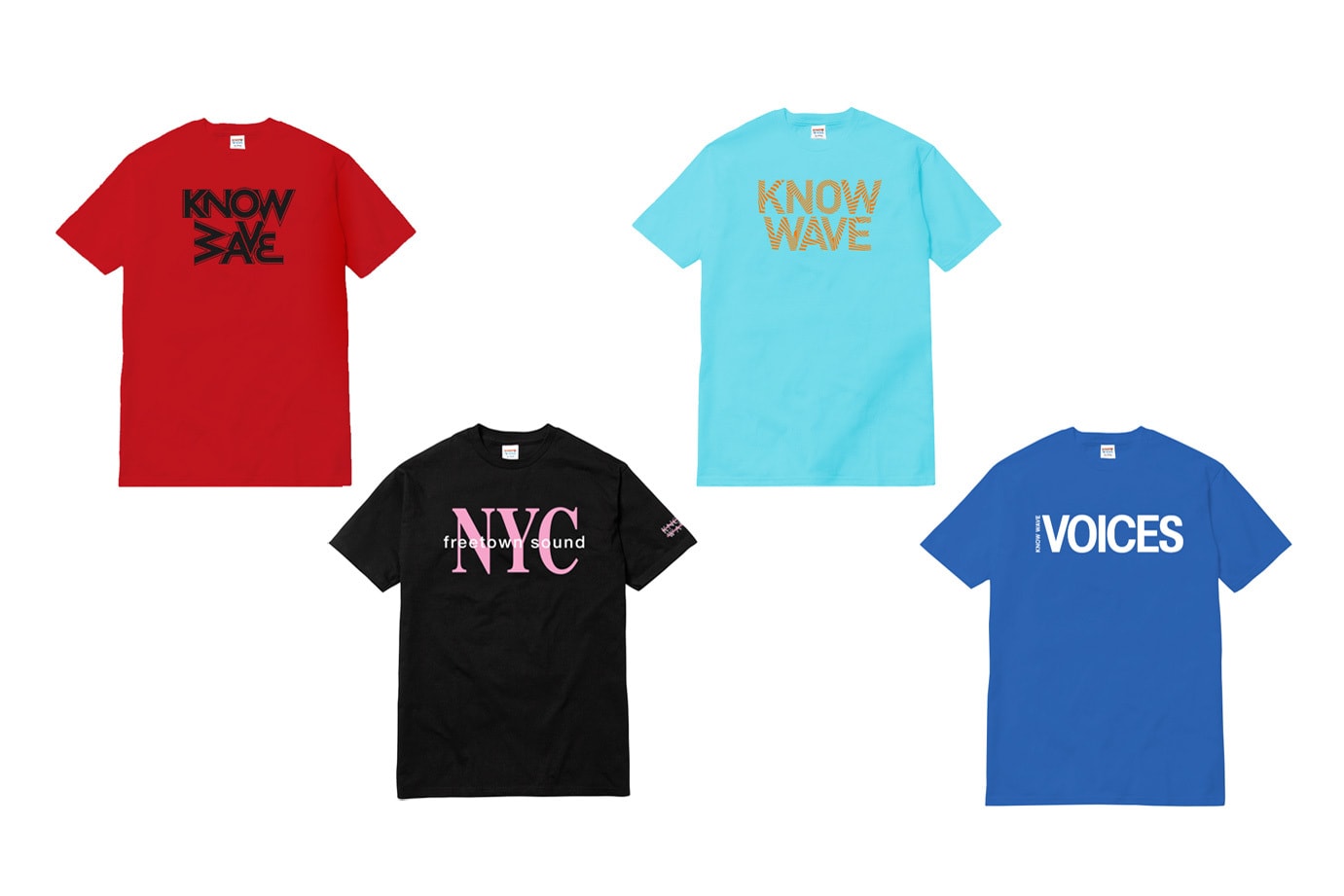 know wave dover street market fall 2016 t shirts