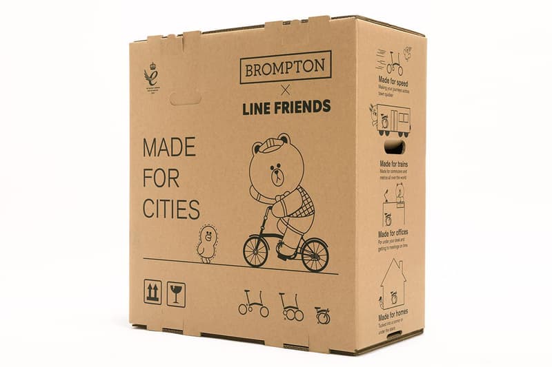 line firends launch limited edition brompton