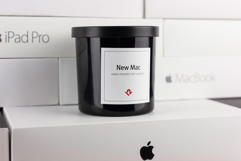 喜歡開盒新 Mac 的氣味？New Mac 蠟燭絕對能滿足您！