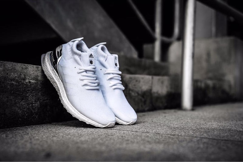 Ronnie Fieg x adidas UltraBOOST Mid White/Silver Closer Look