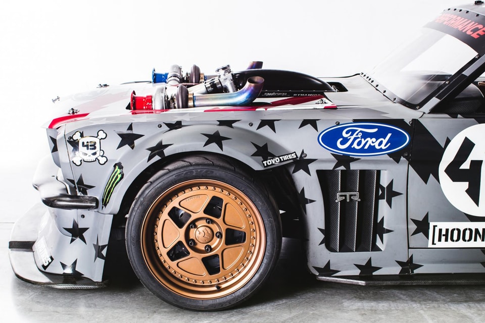 美國改裝車展sema 現真身 Ken Block 激改1 400 匹馬力ford Mustang Hoonicorn Rtr V2 Hypebeast
