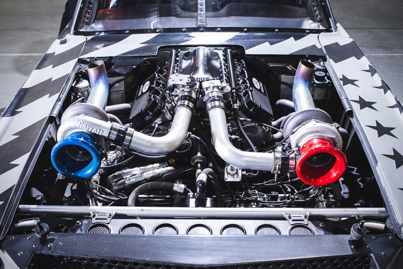 美國改裝車展sema 現真身 Ken Block 激改1 400 匹馬力ford Mustang Hoonicorn Rtr V2 Hypebeast