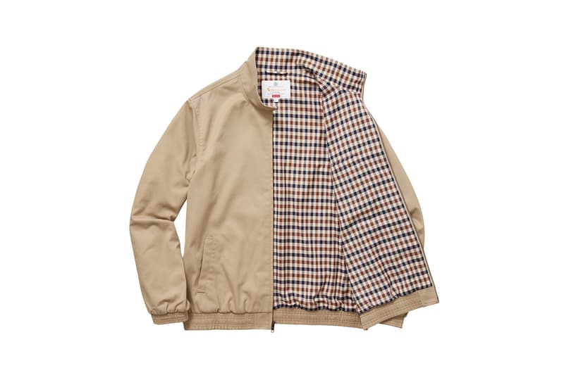 supreme x aquascutum 2016 FW collection