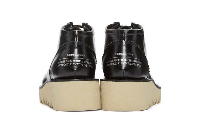 UNDERCOVER Fall/Winter 2016 Lace-Up boot