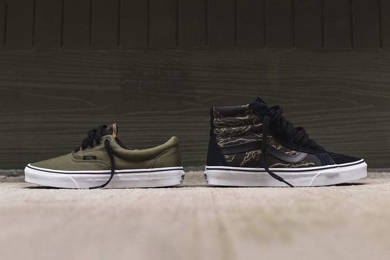 Vans 全新「Tiger Camo」系列
