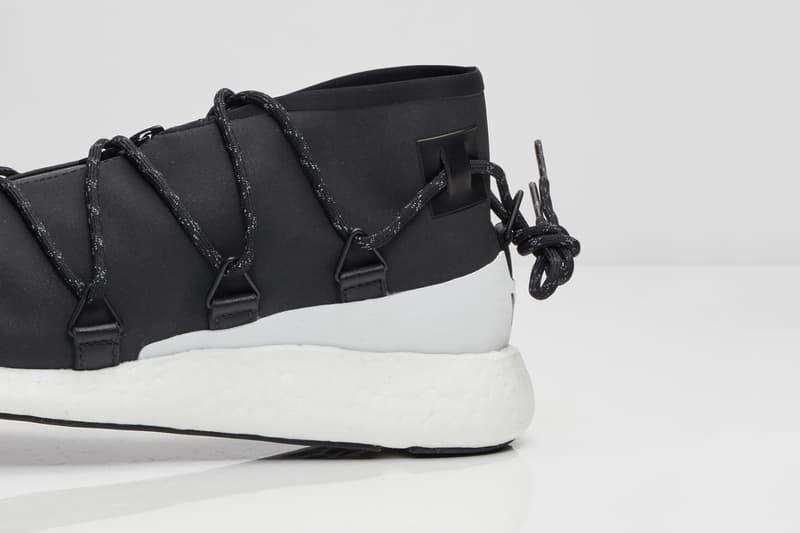 Y-3 Cross Lace Run Black/White