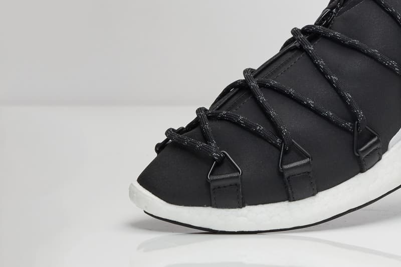 Y-3 Cross Lace Run Black/White