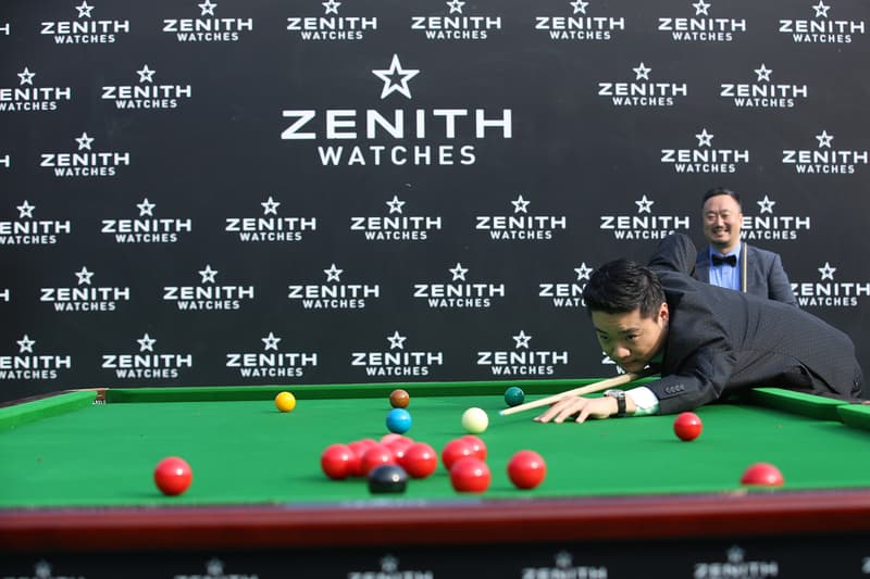 亞洲 Snooker 之王丁俊暉加盟 Zenith 成最新品牌大使