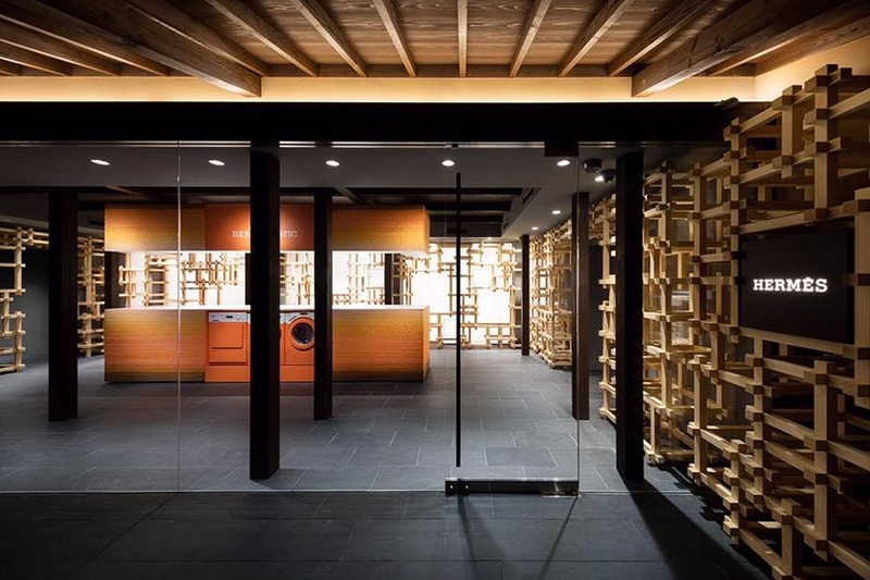 奢華日式美學－走進 Hermès 京都的限定祇園新店